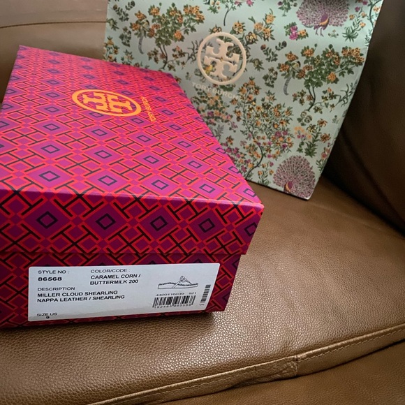 Tori Burch shearling slides - Picture 6 of 6